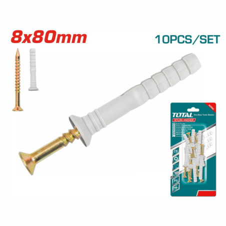 TOTAL ΣΕΤ ΒΙΔΕΣ ΜΕ ΒΙΣΜΑΤΑ 5 Χ 90mm (WJNAK5009012)