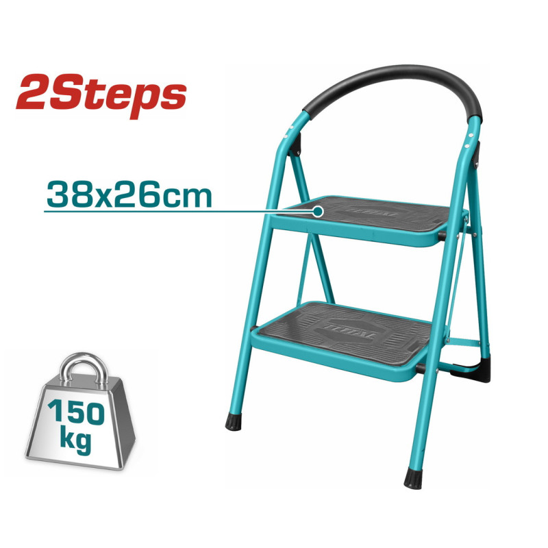 TOTAL ΣΚΑΜΠΩ ΜΕΤΑΛΛΙΚΟ 2 ΣΚΑΛΟΠΑΤΙΑ (THLAD09021)