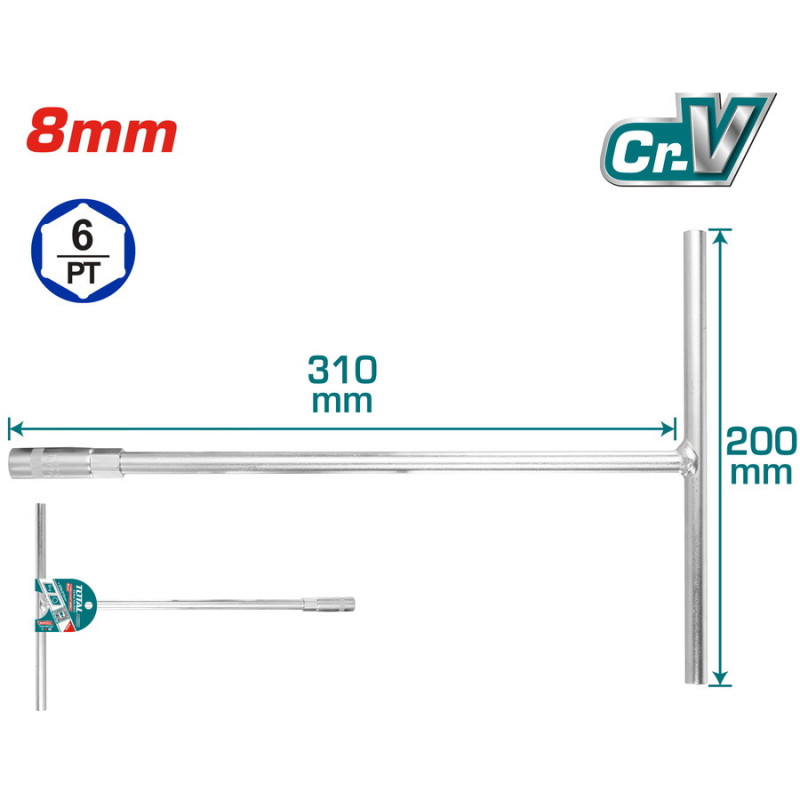 TOTAL ΕΠΑΓΓΕΛΜΑΤΙΚΟ ΤΑΦ ΙΣΙΟ 8mm (THTSW0806)