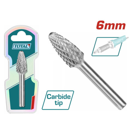 TOTAL ΦΡΕΖΑ HSS ΚΑΡΒΙΔΙΟΥ 6mm (TAKC1005)