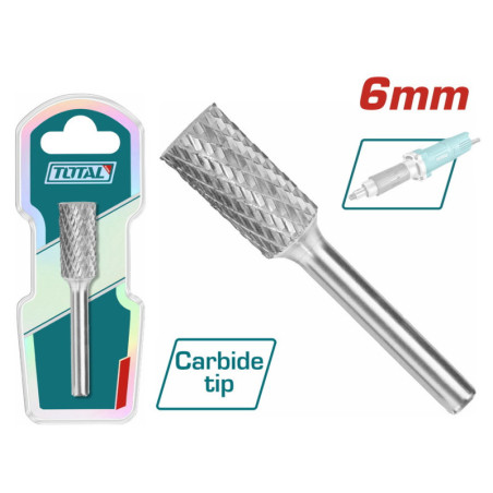TOTAL ΦΡΕΖΑ HSS ΚΑΡΒΙΔΙΟΥ 6mm (TAKC1001)
