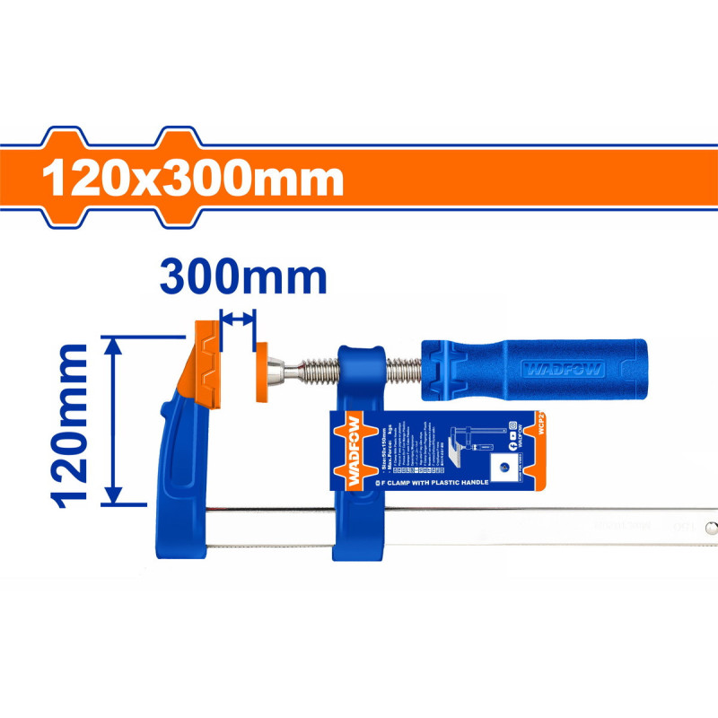 WADFOW ΣΦΙΓΚΤΗΡΑΣ ΜΑΡΑΓΚΩΝ 120 Χ 300mm (WCP2121)