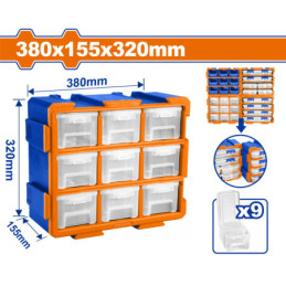 WADFOW ΣΥΡΤΑΡΙΕΡΑ ΑΠΟΘΗΚΕΥΣΗΣ 380Χ155Χ320mm (WTB8331)