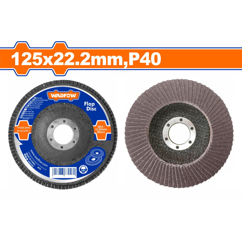 WADFOW ΠΟΛΥΠΤΕΡΟ ΓΥΑΛΙΣΜΑΤΟΣ 125mm Ρ40 (WYL2301)