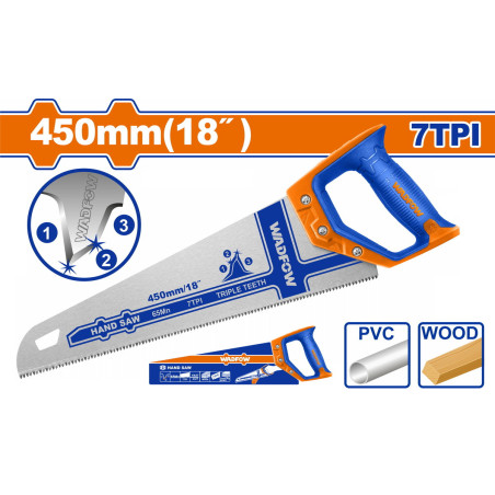 WADFOW ΣΕΓΑΤΣΑ ΞΥΛΟΥ & PVC 450mm (WHW8G18)