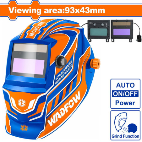 WADFOW ΜΑΣΚΑ ΣΥΓΚΟΛΛΗΣΕΩΣ ΗΛΕΚΤΡΟΝΙΚΗ 93 Χ 43mm (WWH3502)