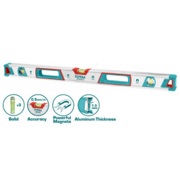 TOTAL ΑΛΦΑΔΙ ΑΛΟΥΜΙΝΙΟΥ ΜΑΓΝΗΤΙΚΟ 150cm (TMT21505M)