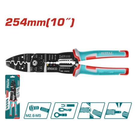 TOTAL ΕΠΑΓΓ. ΠΡΕΣΑ ΑΚΡΟΔΕΚΤΩΝ - ΑΠΟΓΥΜΝΩΤΗΣ ΚΑΛΩΔΙΩΝ 250mm (THT15101)