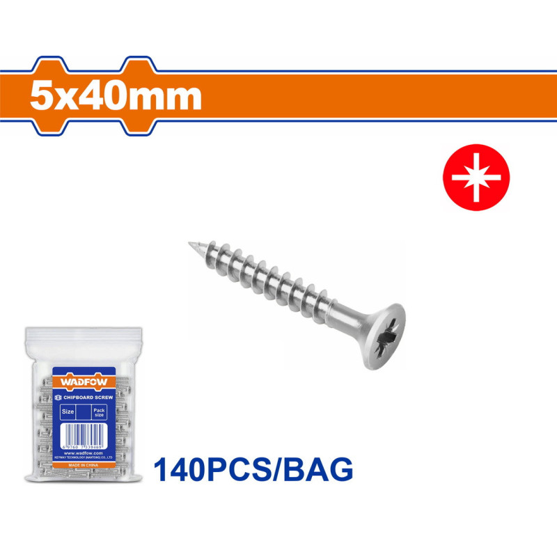 WADFOW ΝΟΒΟΠΑΝΟΒΙΔΑ ΓΑΛΒ. 5 Χ 40mm 140TEM (WXS595A08)