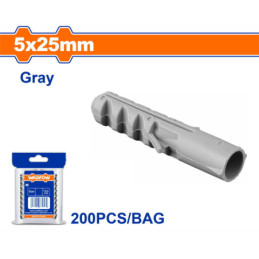 WADFOW ΒΙΣΜΑ ΠΛΑΣΤΙΚΟ PE UNIVERSAL 5Χ25mm 200TEM (WXTB911)