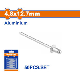 WADFOW ΠΡΙΤΣΙΝΙΑ ΑΛΟΥΜ. 4.8 X 12.7mm 50TEM (WREZK33)