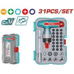 TOTAL ΣΕΤ ΚΑΤΣΑΒΙΔΙ ΚΑΣΤΑΝΙΑΣ ΤΑΦ 31ΤΕΜ (TACSD30316)