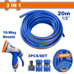 WADFOW ΣΕΤ ΛΑΣΤΙΧΟ ΠΟΤΙΣΜΑΤΟΣ 1/2"- 20m ΜΕ ΠΙΣΤΟΛΙ ΝΕΡΟΥ & ΤΑΧΥΣΥΝΔΕΣΜΟΥΣ (WYP1E203)