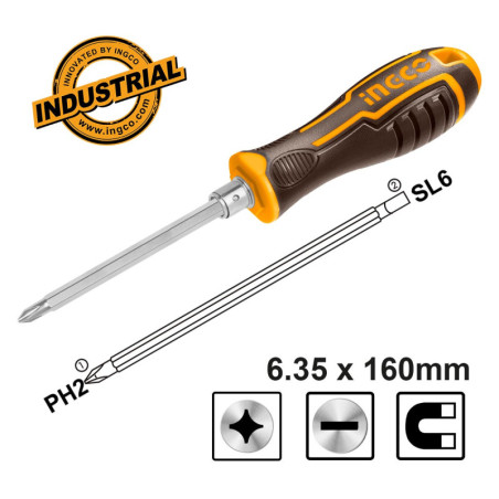 Κατσαβίδι Διπλό 2 σε 1