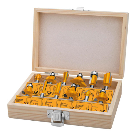 Μαχαίρια Ρούτερ Σετ 12 τεμ.