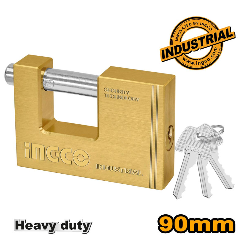 Λουκέτο Τάκος Ορειχάλκινο Βαρέος Τύπου 90mm