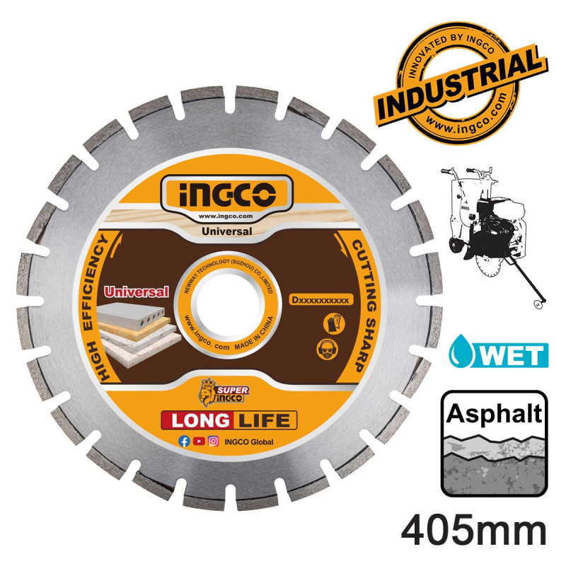 Διαμαντόδισκος Ασφάλτου 405mm