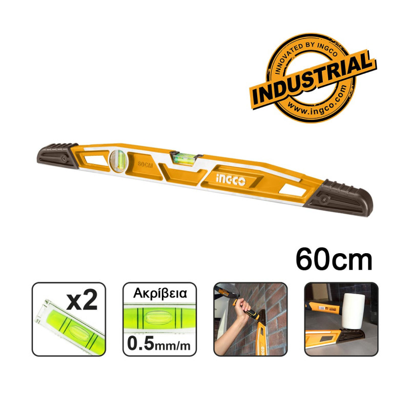 Αλφάδι Κτιστών Βαρέος Τύπου 60cm