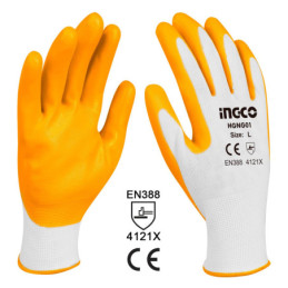 Γάντια Νιτριλίου L