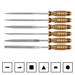 Μίνι Λίμες Σιδήρου 140mm Σετ 6 τεμ.