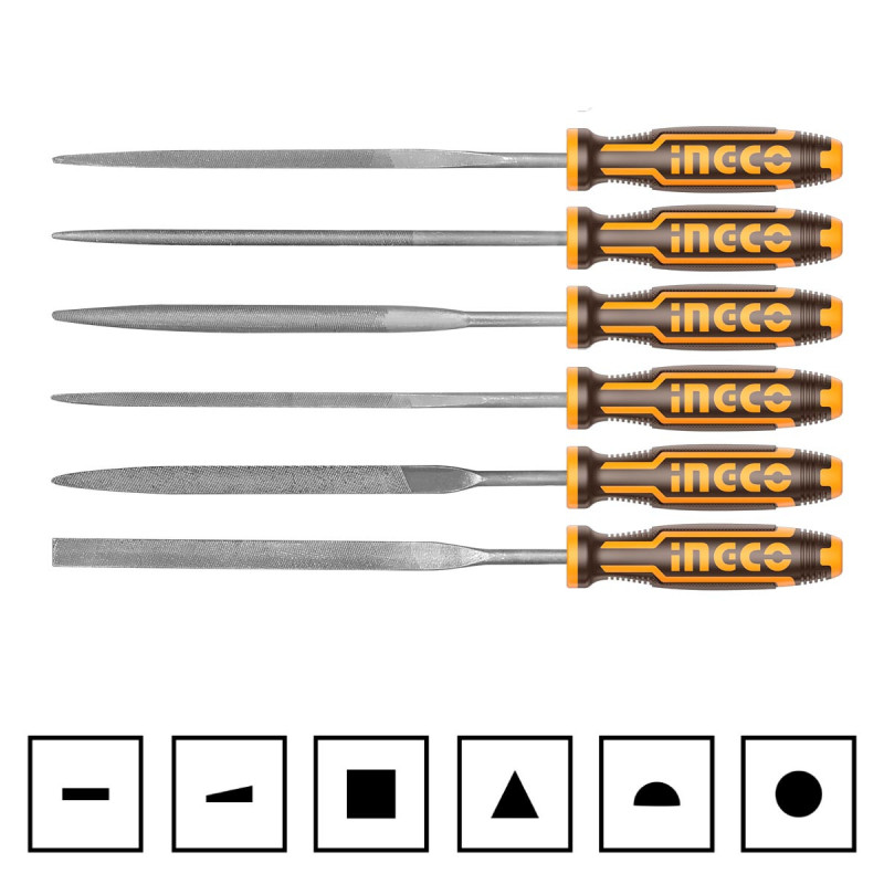 Μίνι Λίμες Σιδήρου 140mm Σετ 6 τεμ.