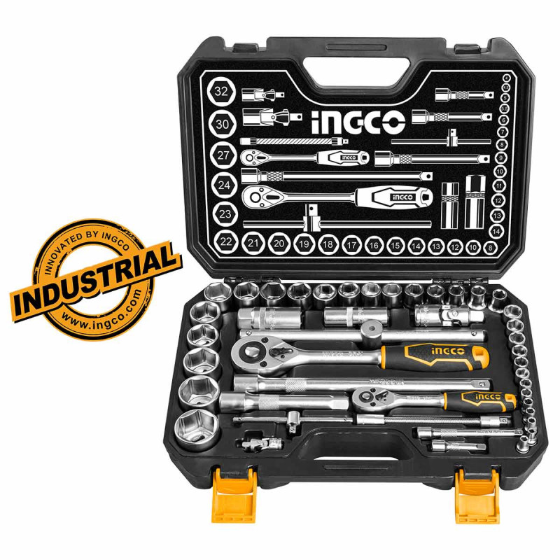 Καρυδάκια 1/2" - 1/4" Σετ 44 τεμ.