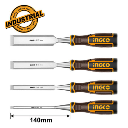 Σκαρπέλα Ξύλου Σετ 4 τεμ.