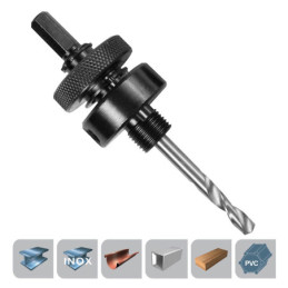 Οδηγός Ποτηροτρυπάνων Μετάλλου 32-210mm