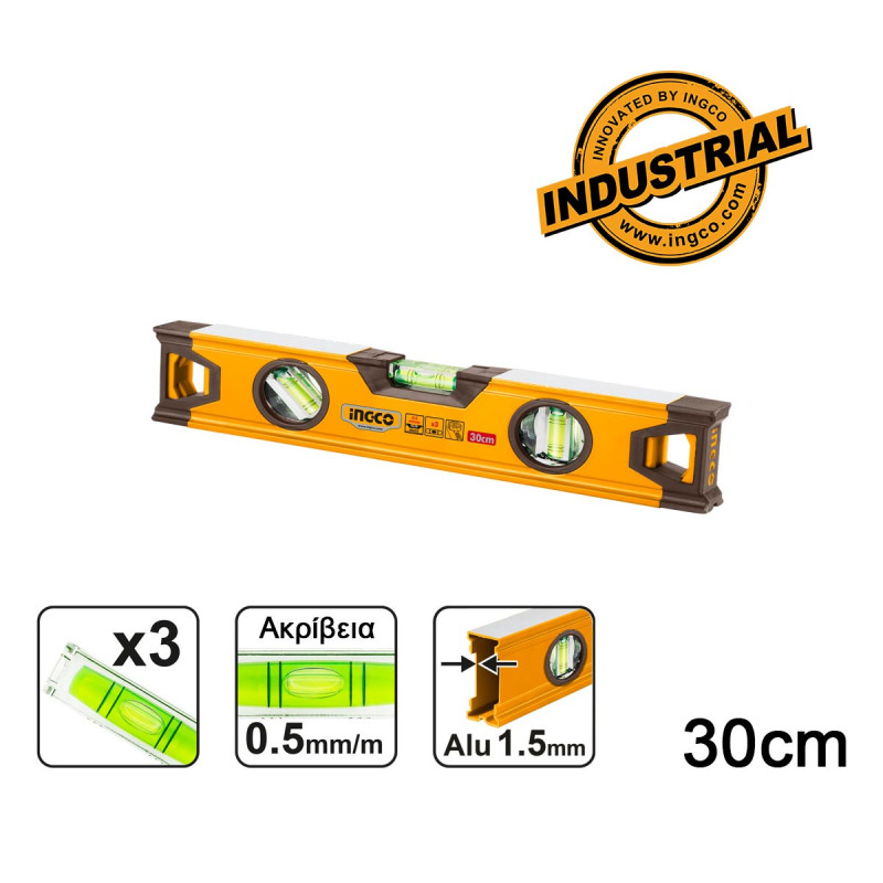 Αλφάδι Βαρέος Τύπου 30cm