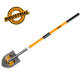 Φτυάρι Ατσάλινο με Πλαστικό Στυλιάρι