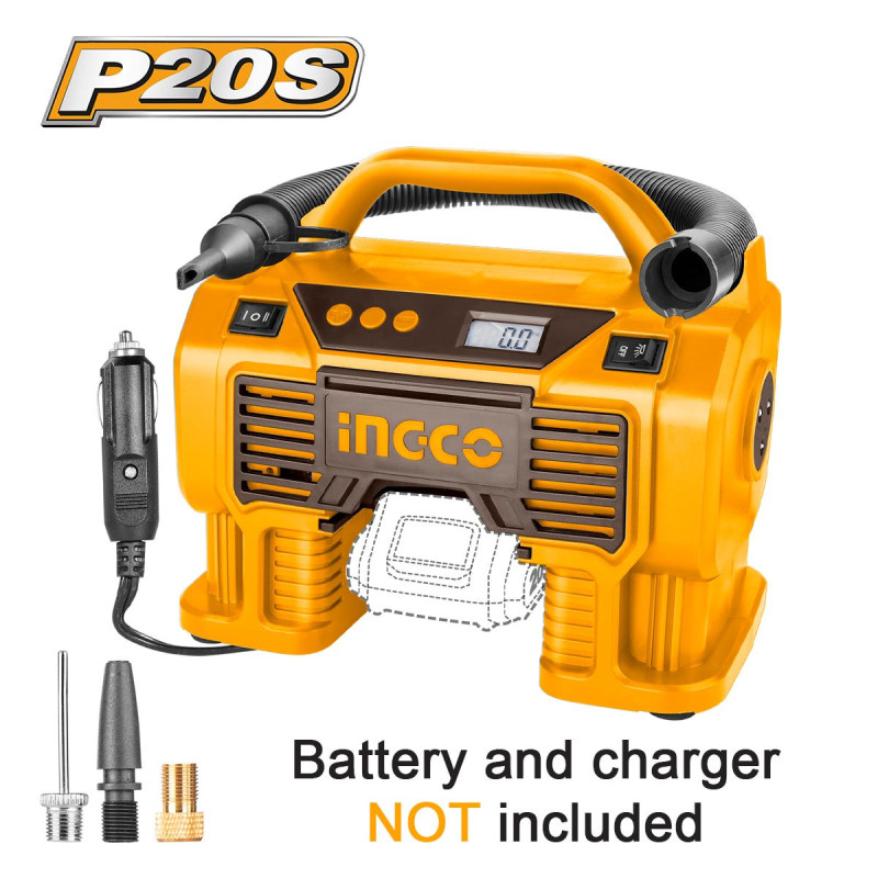 Αεροσυμπιεστής Αυτοκινήτου Μπαταρίας 20V Li-Ion SOLO