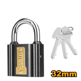 Λουκέτο Μαύρο Σιδερένιο 32mm