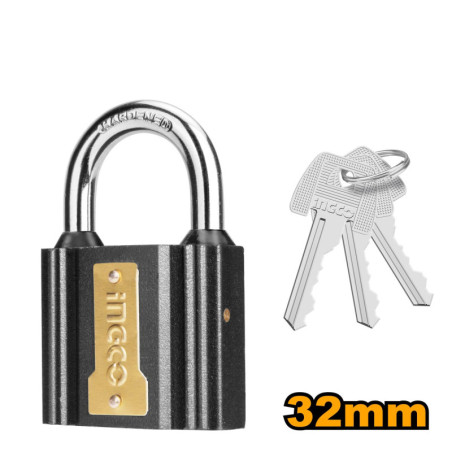 Λουκέτο Μαύρο Σιδερένιο 32mm
