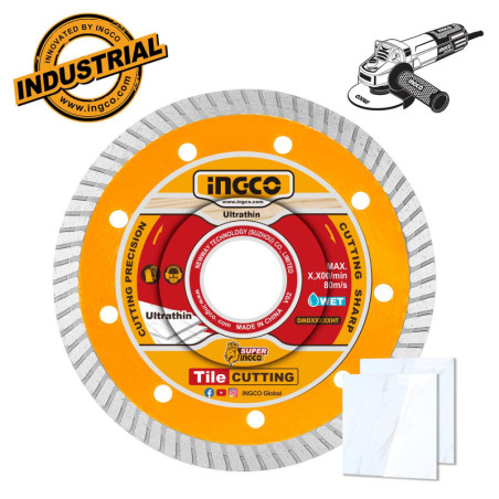 Διαμαντόδισκος Λεπτός Δομικών Υλικών 115mm x 1.5mm