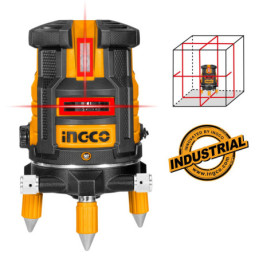 Αυτοαλφαδιαζόμενο Laser Σταυρού με 5 Κόκκινες Δέσμες