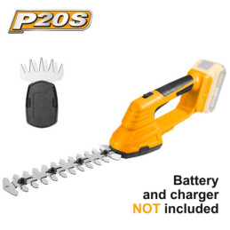 Ψαλίδι Χόρτου και Θάμνων Μπαταρίας 20V Li-Ion SOLO