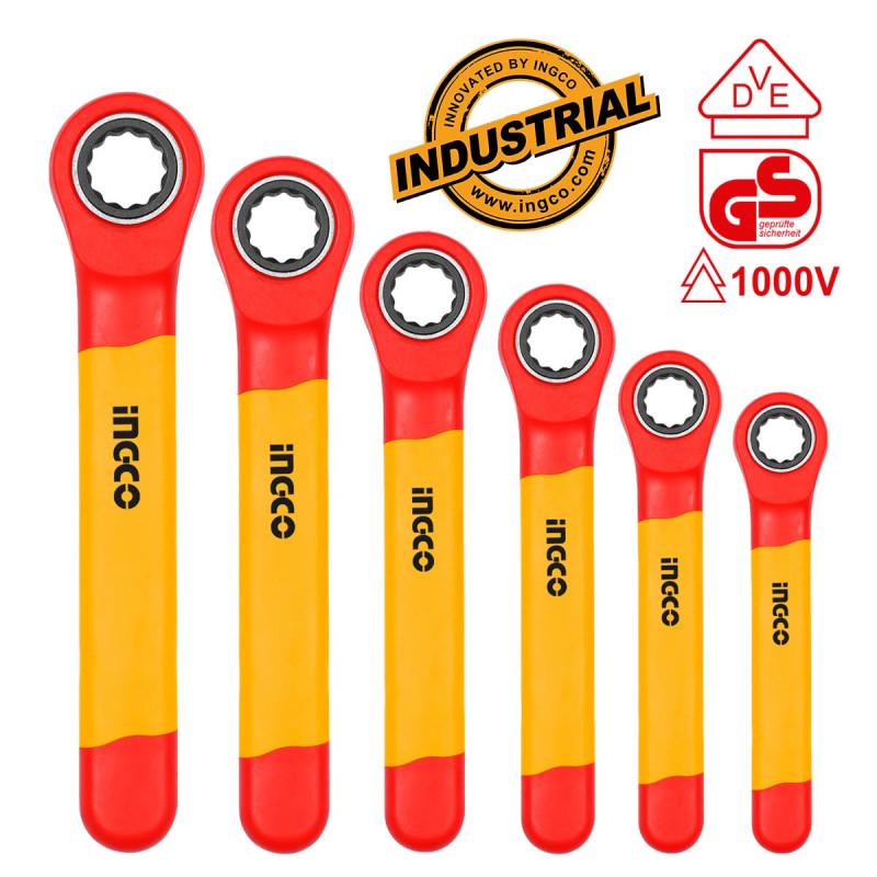 Πολύγωνα Κλειδιά Καστάνιας Ηλεκτρολόγου VDE Σετ 6 τεμ.