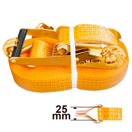 Ιμάντας Πρόσδεσης φορτίου έως 1.5 Ton 6m x 25mm