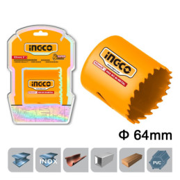 Ποτηροτρύπανο Bi-Metal 64mm