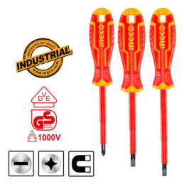 Κατσαβίδια Ηλεκτρολόγου VDE Σετ 3 τεμ.