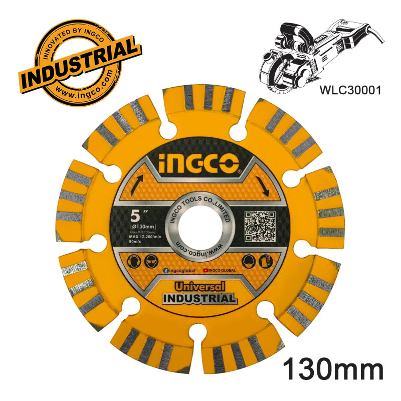 Διαμαντόδισκος Δομικών Γενικής Χρήσης 130mm