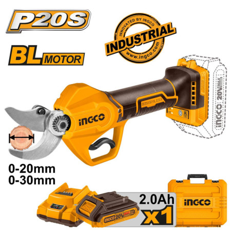 Ψαλίδι Κλαδέματος Μπαταρίας 20V Li-Ion