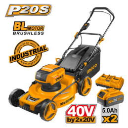 Μηχανή Γκαζόν Μπαταρίας 2x20V Li-Ion