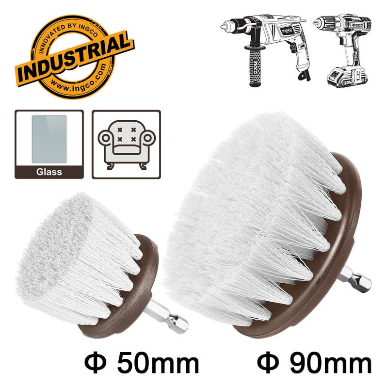 Βούρτσες Καθαρισμού Δραπάνου Σετ 2 τεμ. (Μαλακές)