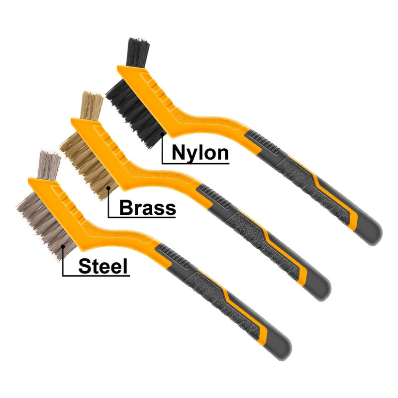 Συρματόβουρτσες Μίνι 180mm Σετ 3 τεμ.