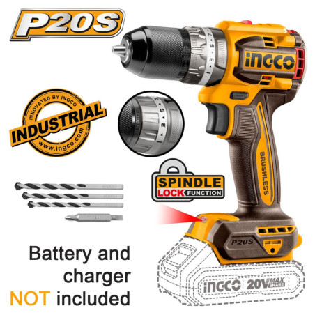 Κρουστικό Δραπανοκατσάβιδο Μπαταρίας 20V Li-Ion SOLO 60Nm