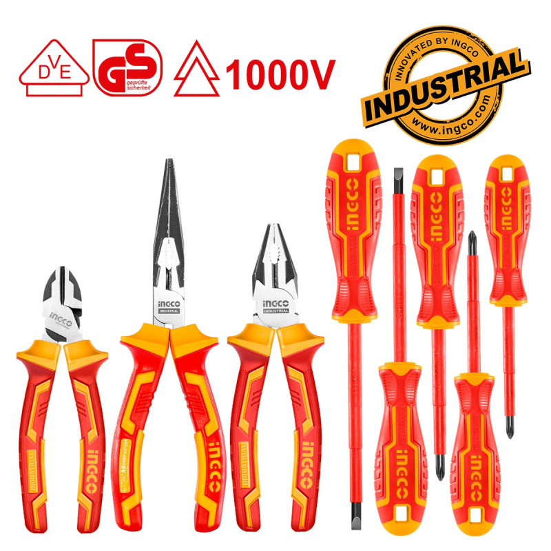 Εργαλεια Ηλεκτρολόγου VDE Σετ 8 τεμ.