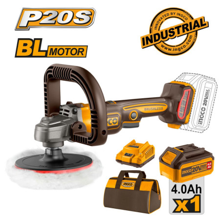 Αλοιφαδόρος Μπαταρίας 20V Li-Ion Φ 180mm