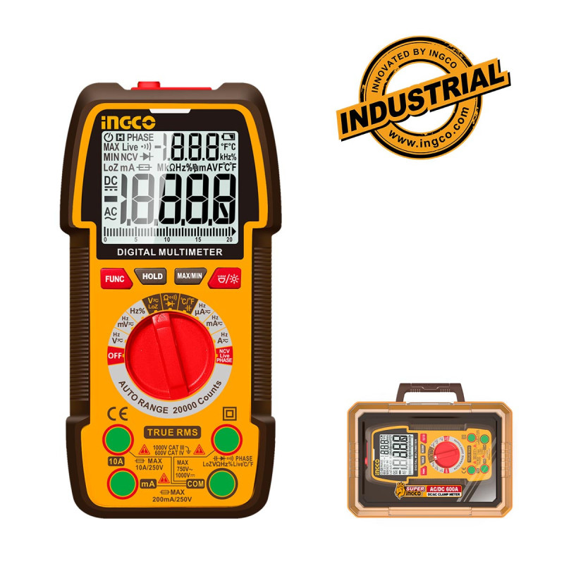 Ψηφιακό Πολύμετρο 1000V True RMS