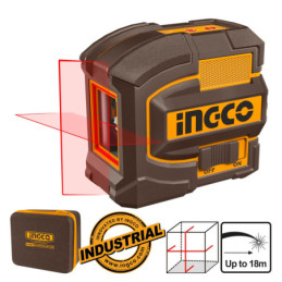 Αυτοαλφαδιαζόμενο Κόκκινο Laser Σταυρού 2 Ακτίνων